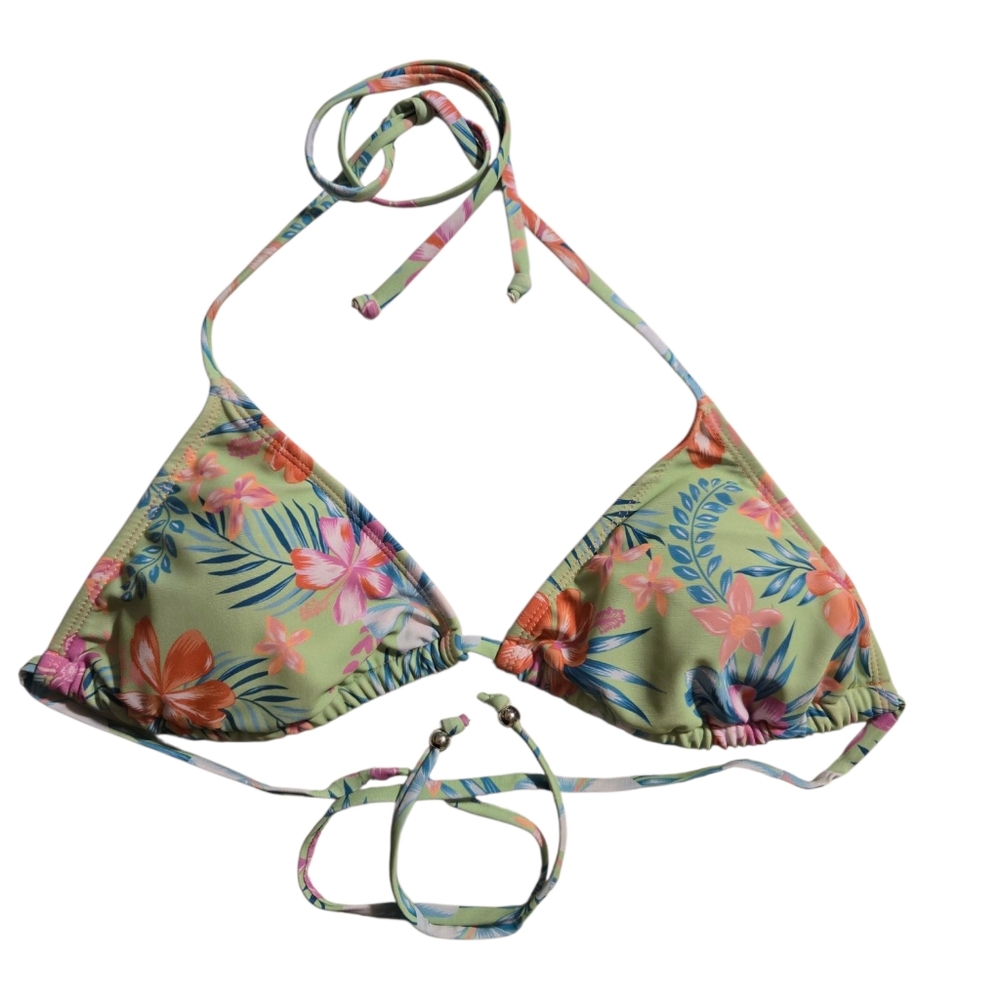 Triangle String Bikini Top Size S Removable Pads